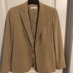 Calvin Klein Tan Blazer